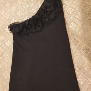 Samuel Dong One Shoulder Tank Top